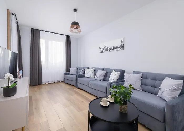 Osiedle Avia Harmonious With Balcony Cracow By Renters Prestige Apartamento Cracovia