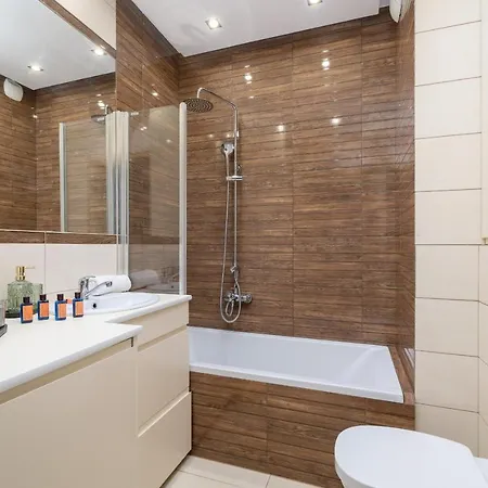 Osiedle Avia Harmonious Apartment With Balcony Cracow By Renters Prestige Apartmán